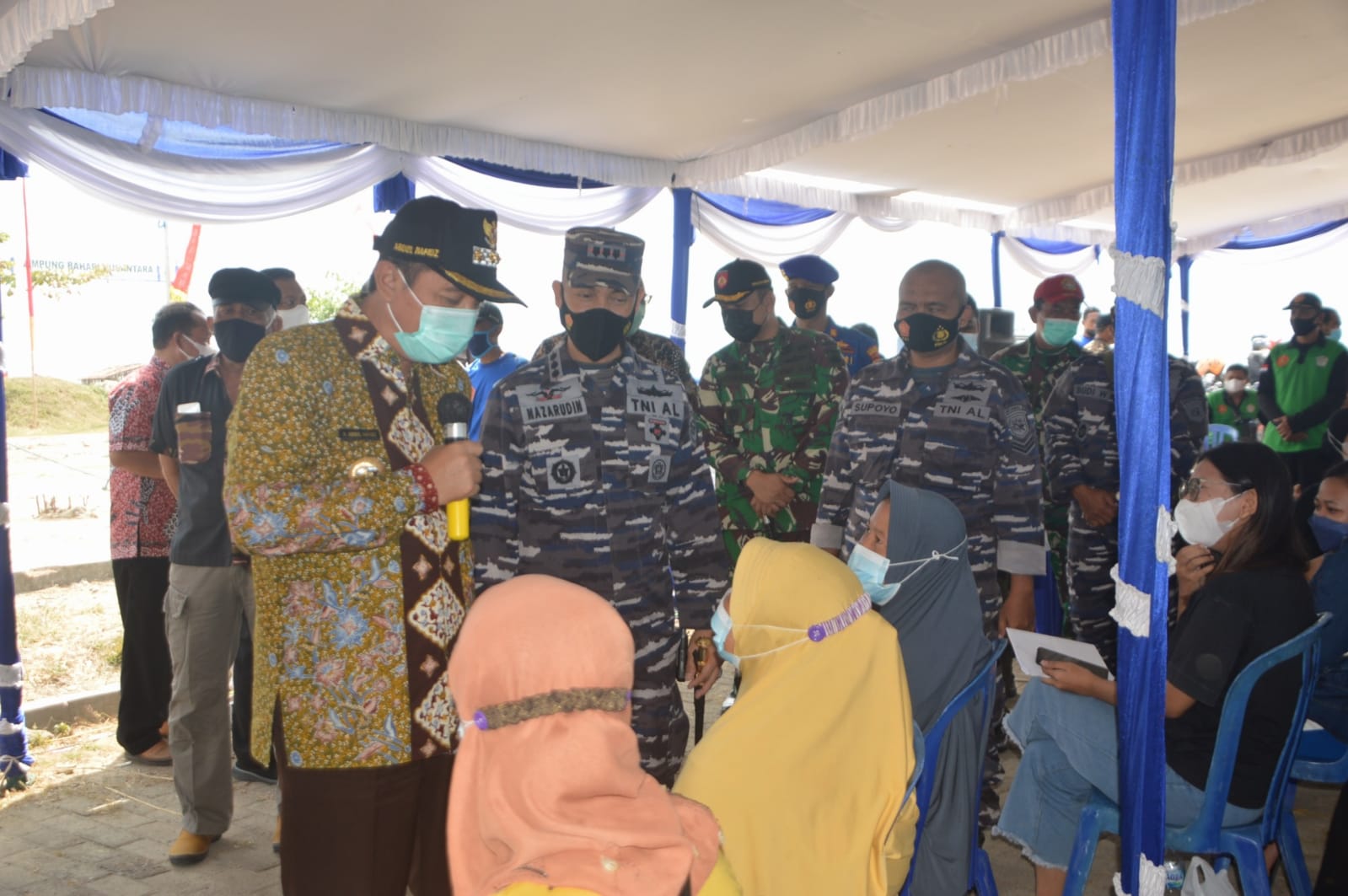 TNI AL, Lanal Semarang Bantu Percepatan Vaksinasi Di Kabupaten Rembang ...