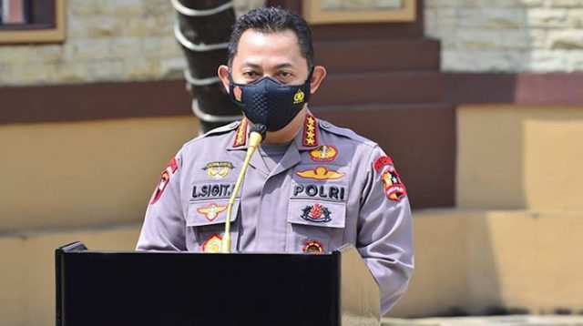 Kapolri Jenderal Listyo Sigit Prabowo. || Dok. Humas Polri.
